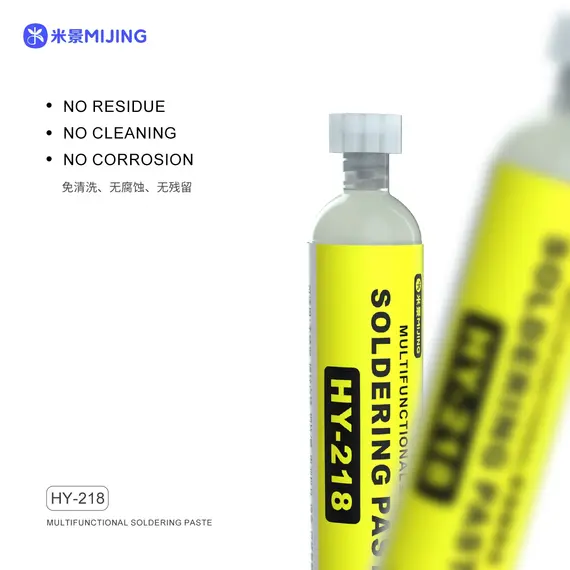 Mijing HY-218 10cc Multifunctional Soldering Paste for Oxidation Point Repair / Battery DIY Welding