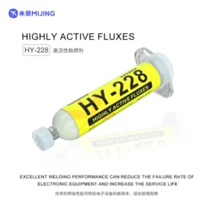 Mijing HY-228 10cc High Activity Lead-Free Halogen-Free Soldering Flux
