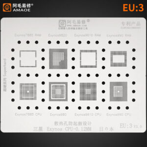 AMAOE Stencil SAMSUNG Exynos CPU EU3