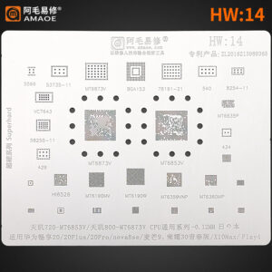 Amaoe Stencil for HUAWEI HW14