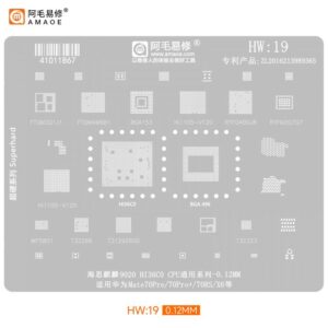 Amaoe Stencil Set for HUAWEI HW1-HW19