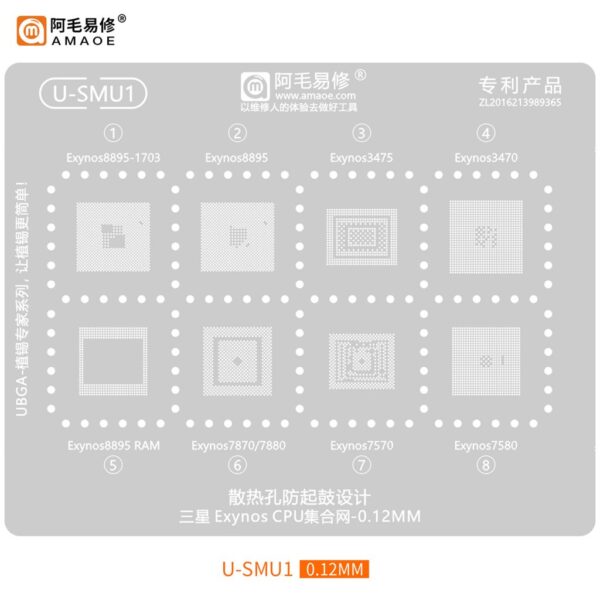 AMAOE Stencil SAMSUNG Exynos CPU SMU1