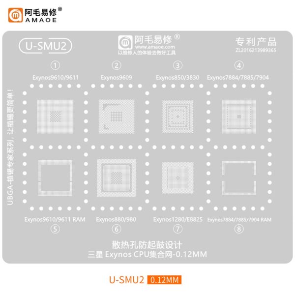 AMAOE Stencil SAMSUNG Exynos CPU SMU2