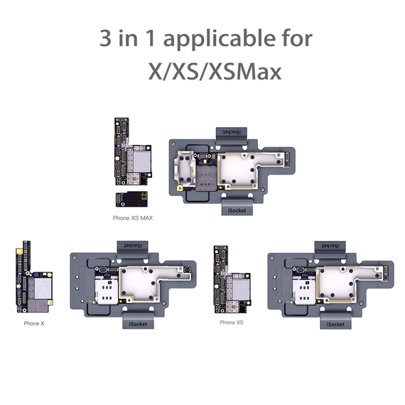 Qianli iSocket 3in1 iPhone X/Xs/XsMax Board Test Fixture