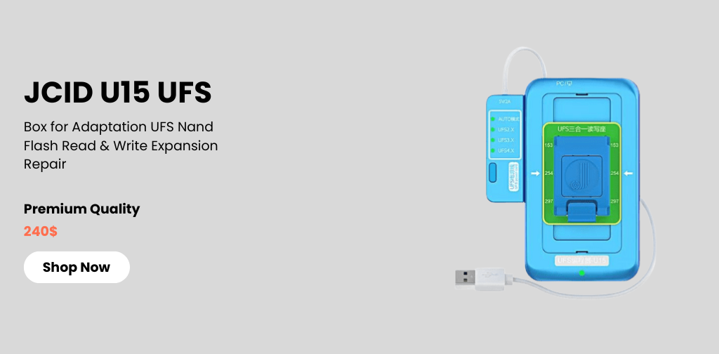 JCID U15 UFS Programmer for Android