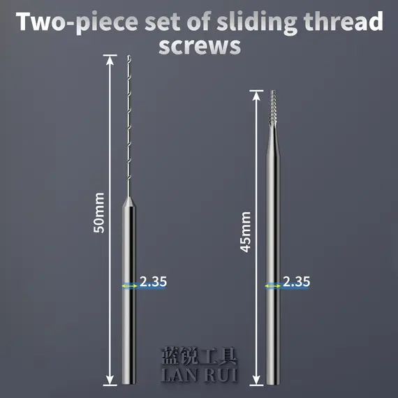 LANRUI U8 Sliding Drill Bit for Phone Stripped Screw Grinding Removal