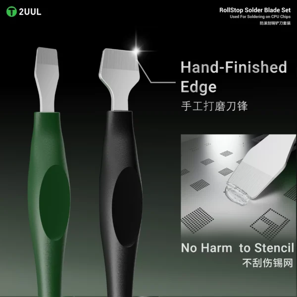 2UUL DA19 RollStop Solder Blade Set