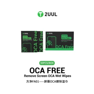 2UUL FA01 Remove Screen OCA Wet Wipes ( 50 Pcs/Box )