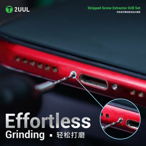 2UUL SD90 Stripped Screw Extractor Drill Set