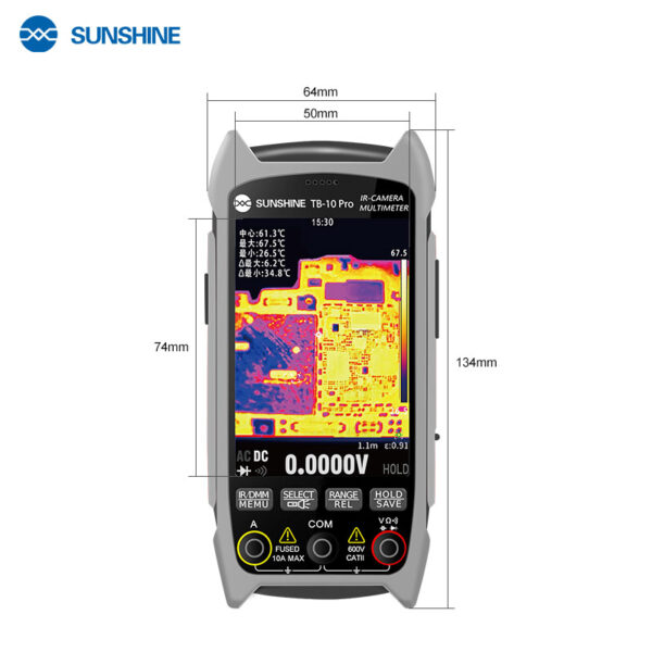 SUNSHINE TB-10 Pro Handheld Thermal and multimeter 2 in 1