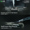 2UUL TW32 Black K Flat Tip ESD-Safe Ceramic Tweezer