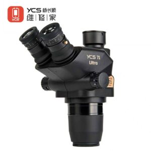 YCS 71 Ultra Trinocular Macroscopic Co-visual Stereo Microscope Head