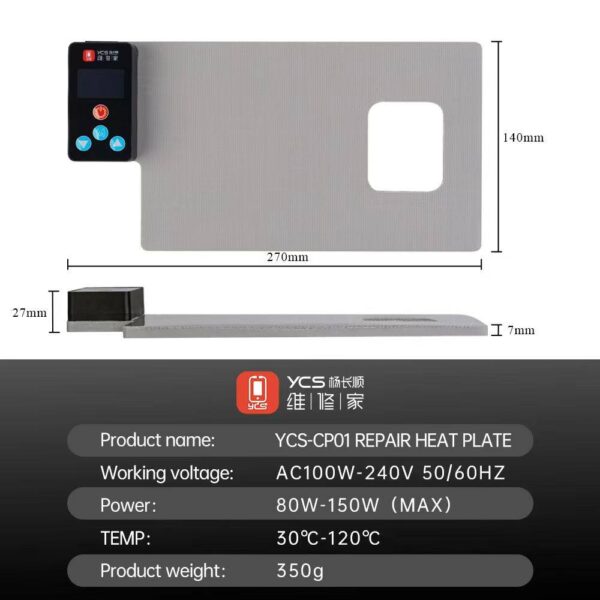 YCS-CP01 LCD Screen Separator Heating Platform