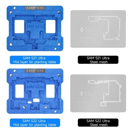 XZZ Motherboard Middle Layer Planting Tin Platform for Samsung S21U / S22U / S23U / S24U / S25U