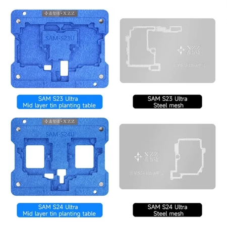 XZZ Motherboard Middle Layer Planting Tin Platform for Samsung S21U / S22U / S23U / S24U / S25U