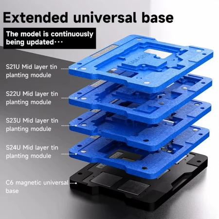 XZZ Motherboard Middle Layer Planting Tin Platform for Samsung S21U / S22U / S23U / S24U / S25U