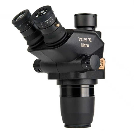 YCS 71 Ultra Trinocular Macroscopic Co-visual Stereo Microscope Head