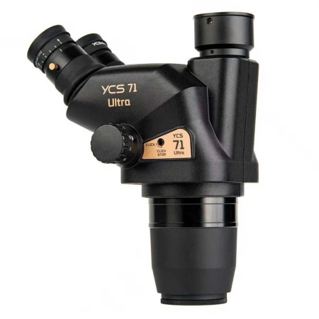YCS 71 Ultra Trinocular Macroscopic Co-visual Stereo Microscope Head