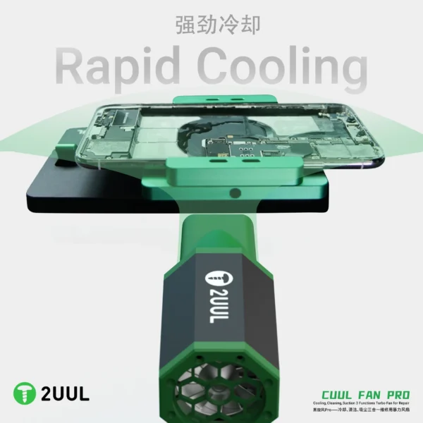 2uul DA97 / DA970 3-in-1 Turbo Fan