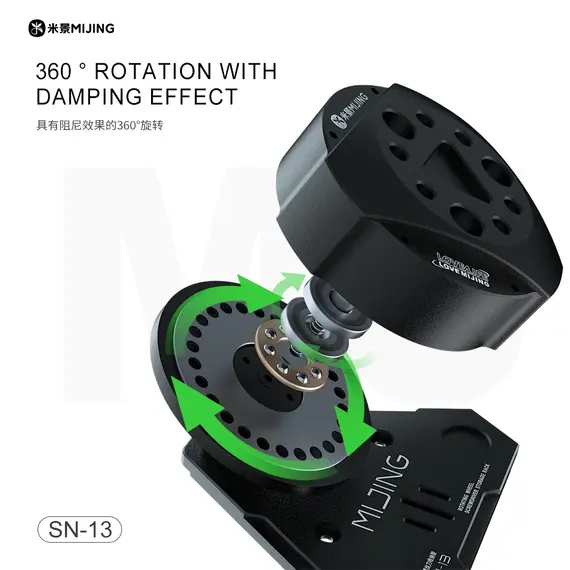 Mijing SN-13 Rotating Wheel Screwdriver Storage Rack