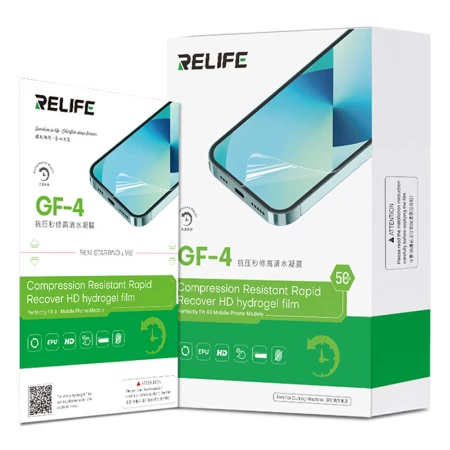 Relife GF-4 Pressure-resistant HD Hydrogel Film - 50Pcs