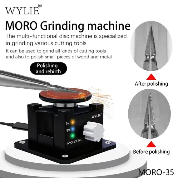 WYLIE MORO-35 Grinding Tool for Polishing Blades/Tweezers/Iron Tips
