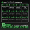 2UUL SC22 SpareScrew12 Screws for iPhone Repairs