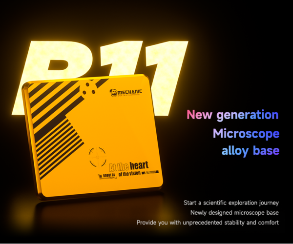 Mechanic Robot Z4 6.5-60X Trinocular Stereo Microscope