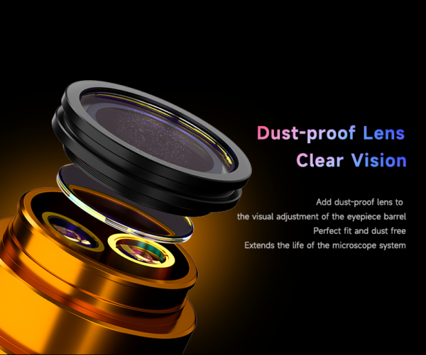 Mechanic Robot Z4 6.5-60X Trinocular Stereo Microscope