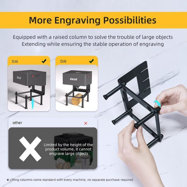 DAJA DJ6 Portable Laser Engraver Machine