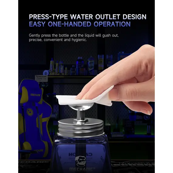 Mechanic GL-NXT 150mL Empty Glass Alcohol Bottle