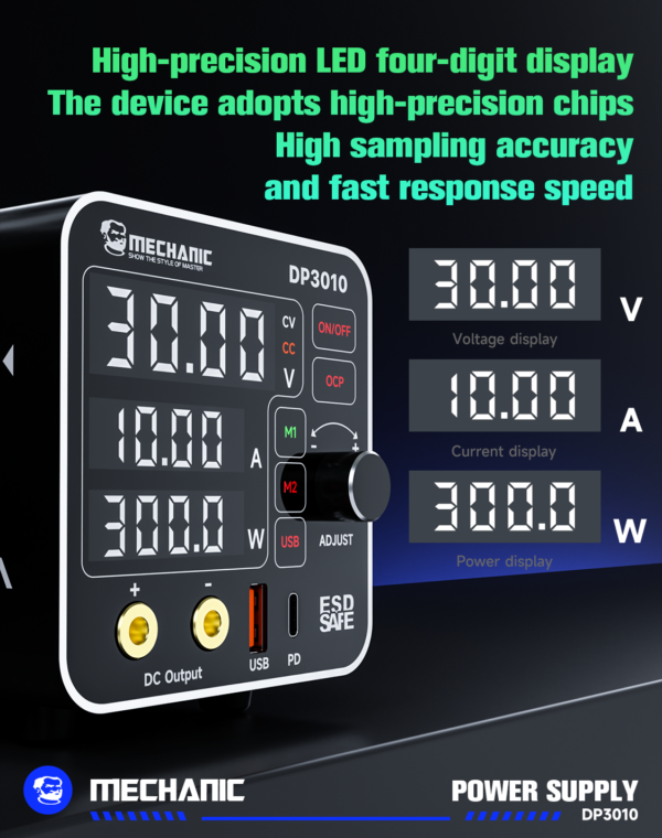 Mechanic DP3010 30V / 10A Regulated Power Supply