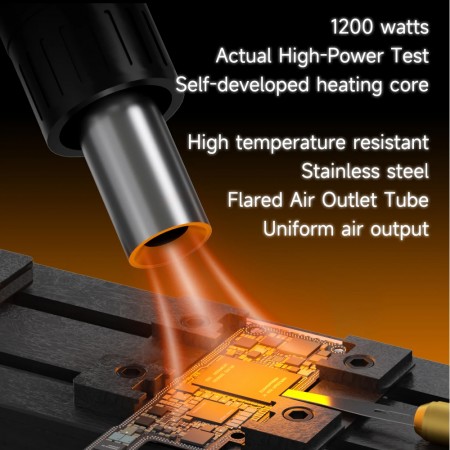 Mechanic AIRNOVA 1200W Intelligent Curved Hot Air Station