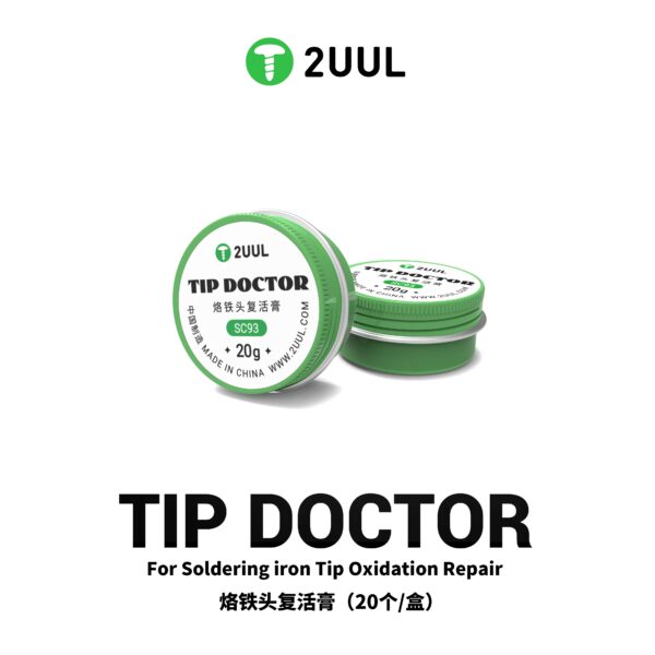 2UUL SC93 Tip Doctor For Soldering lron Tip Revive Hack 20g