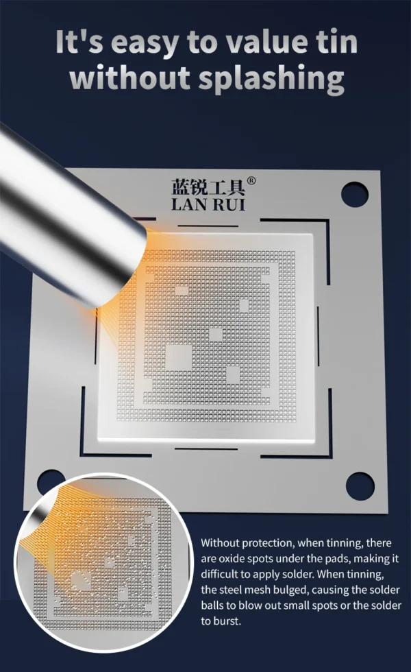 Lanrui P08 High-temperature Resistant Explosion-Proof Solder Tin Gasket