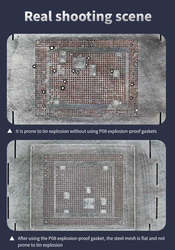 Lanrui P08 High-temperature Resistant Explosion-Proof Solder Tin Gasket