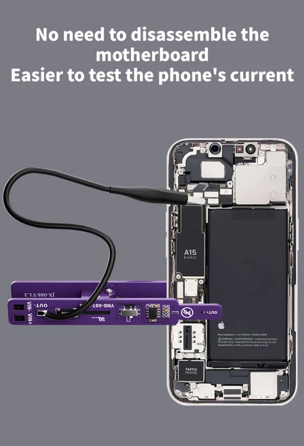 Lanrui M191 Universal Motherboards(Unencrypted) Battery Switch Clip for iPhone / Android / Tablet