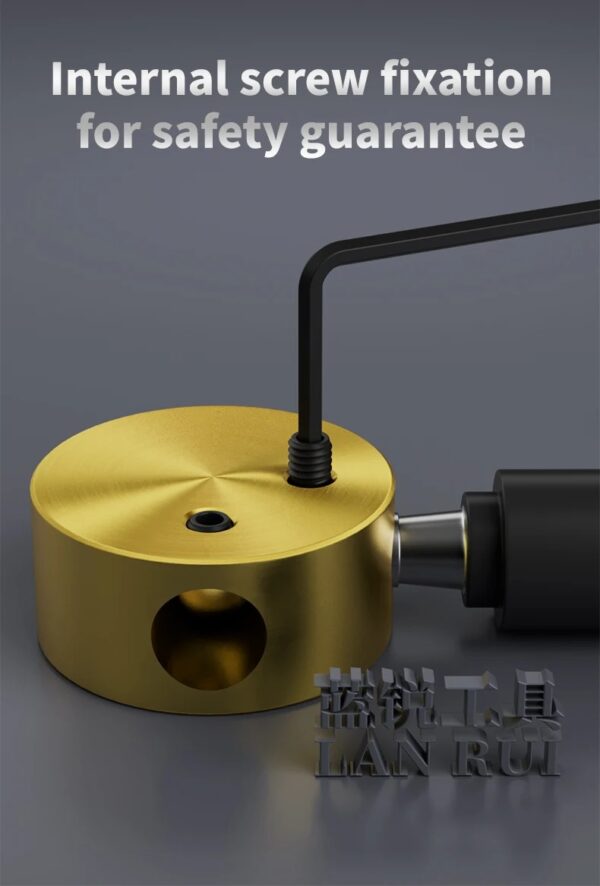 Lanrui D6 Red Flame Pure Copper Small Soldering Station for Chip / FPC Connector Soldering