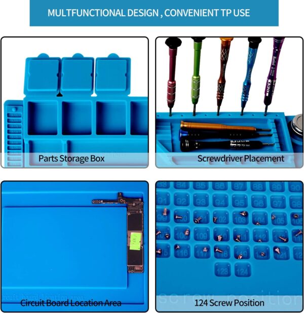 71P6jjvmLIL._AC_SL1500_ S-160 Soldering Mat Insulation Silicone