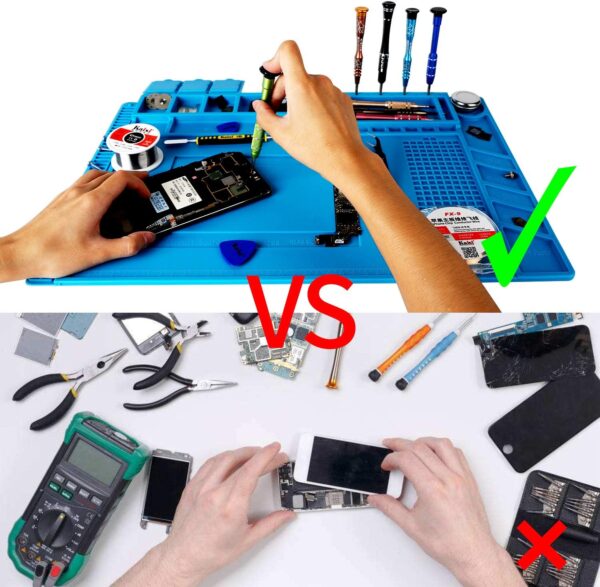 71vbXgyVmtL._AC_SL1500_ S-160 Soldering Mat Insulation Silicone