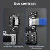 H33ec2f658eff4d8cb6dccd8da1741f28x Lanrui A98 Type-C Cover for Protect Tail Plug During Removal