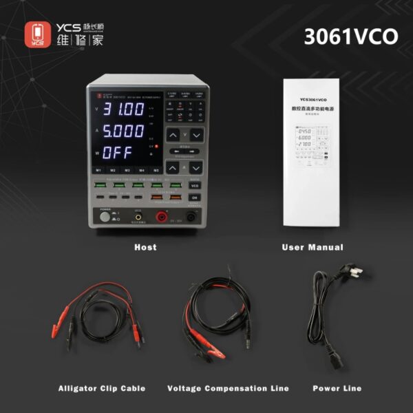YCS 3061 30V / 6A Adjustable DC Power Supply