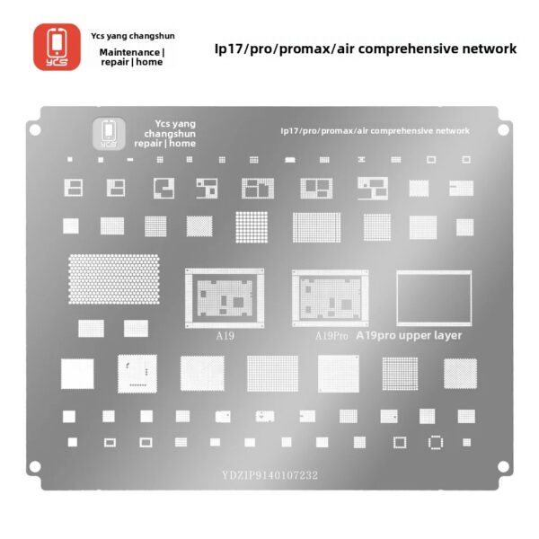 YCS 49pcs Universal Stencil Set