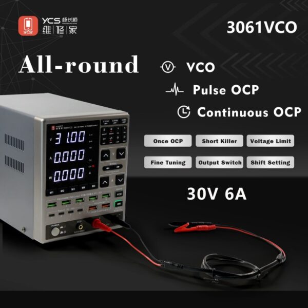 YCS 3061 30V / 6A Adjustable DC Power Supply