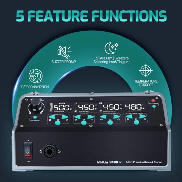 YIHUA 948D 5IN1 1410Watts Welding Station