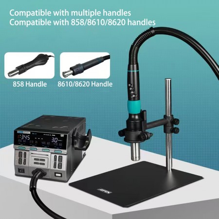 Aifen 360° Rotation Working Holder for 858 / 8610 / 8620 Hot Air Gun Handle