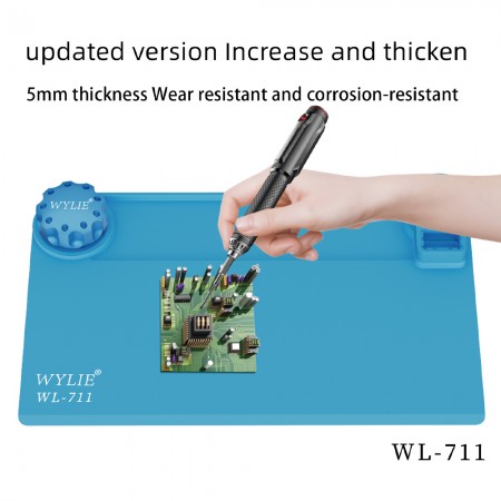 wylie-wl-711-multifunctional-mobile-phone-repair-insulated-silicone-pad-with-screwdriver-organiser-5-medium Wylie WL-711 Multifunctional Insulated Silicone Pad