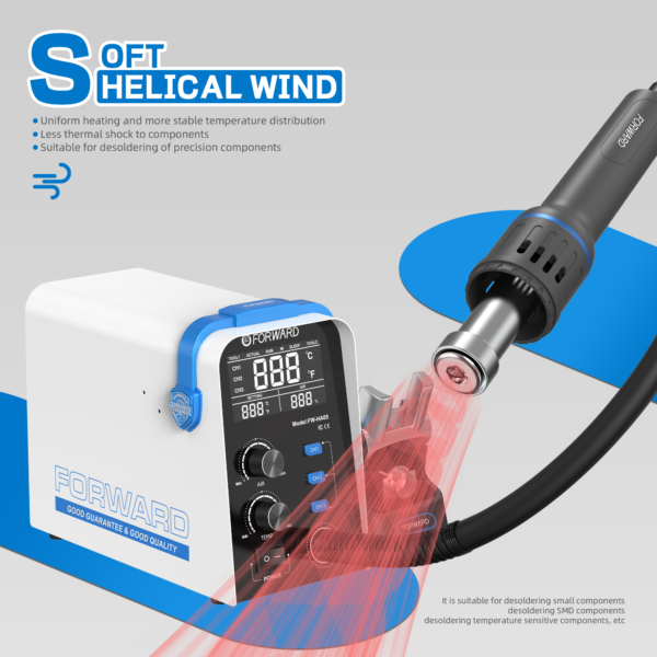 Forward FW-HA05 800W Precise Temperature Hot Air Station