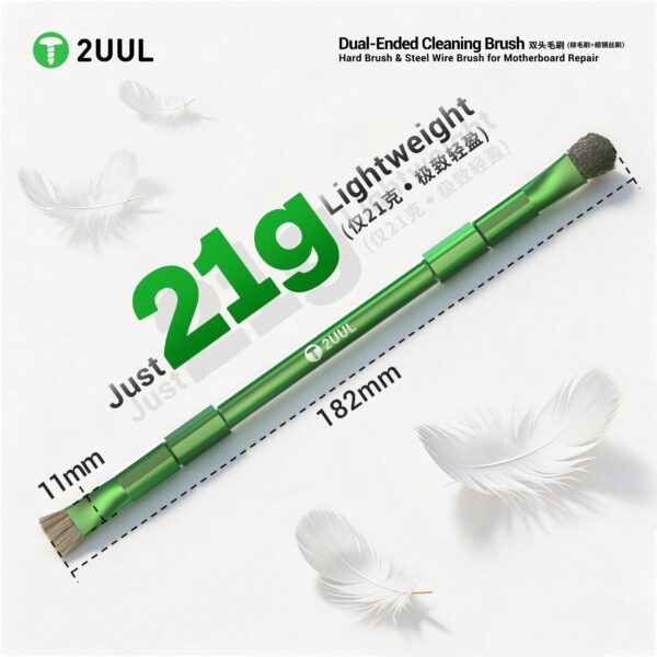 2UUL CL15 Dual-Ended Cleaning Brush
