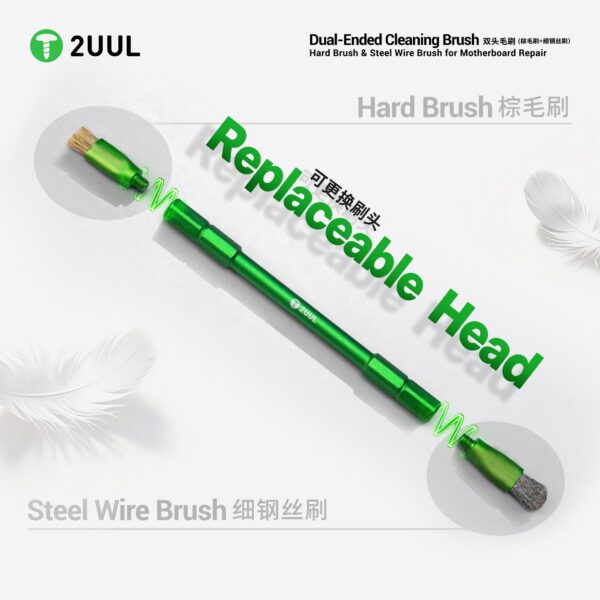 2UUL CL15 Dual-Ended Cleaning Brush